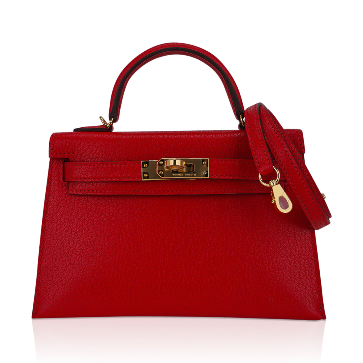 Hermes Kelly 20 Mini Sellier Bag (Mirror)